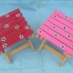 Folding Popsicle-Stick Tables